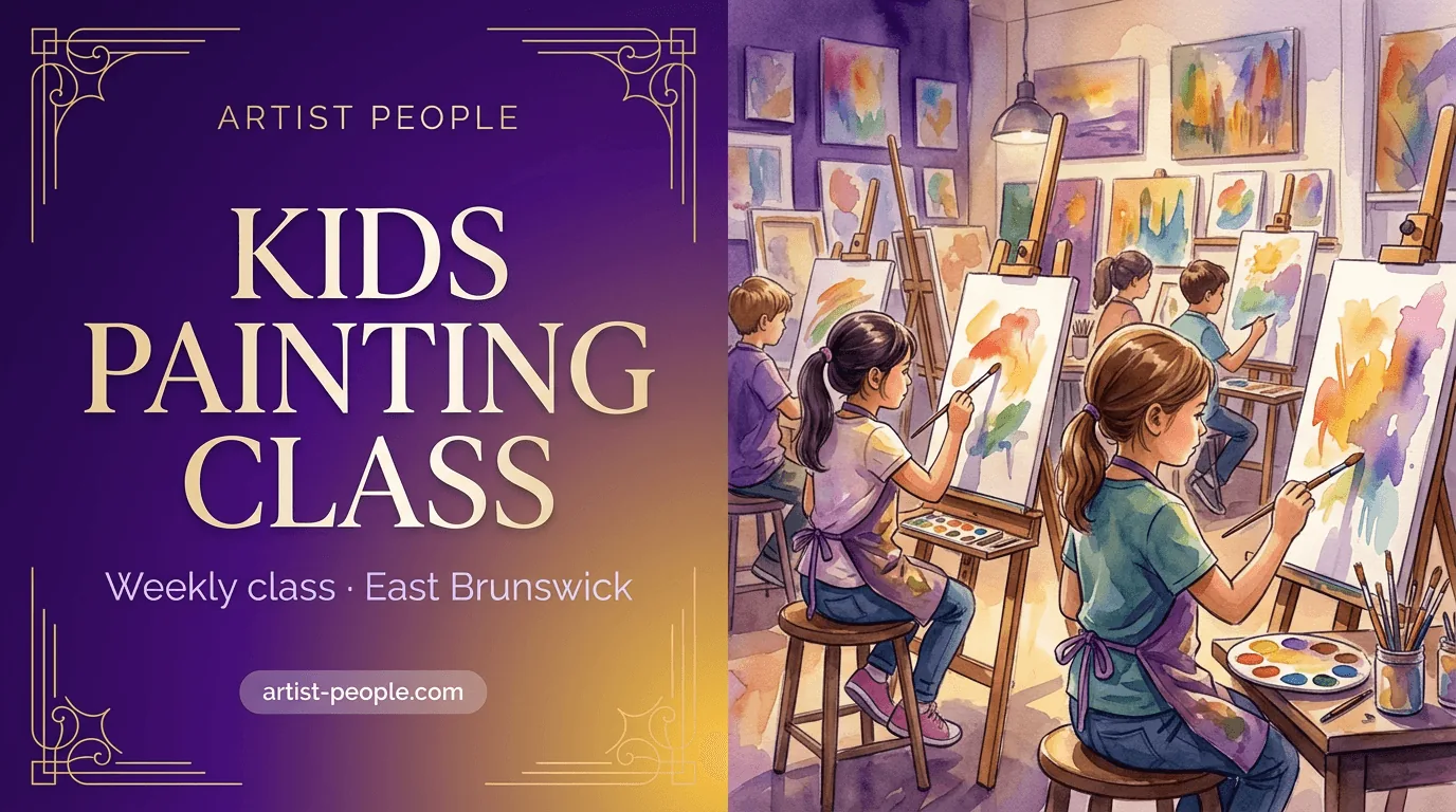 Kids Painting Class - Ages 5-8