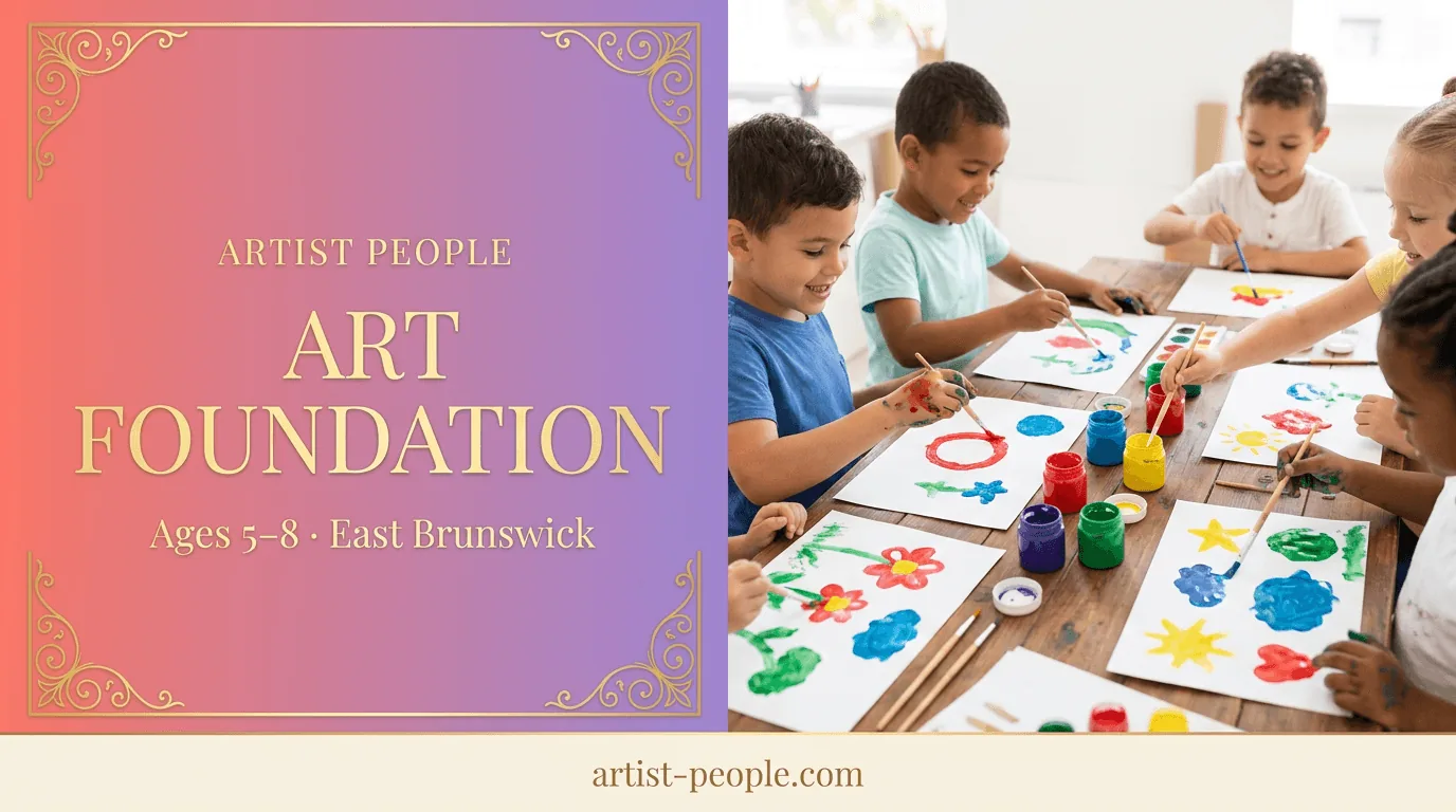The Art Foundation class - ages 5-8