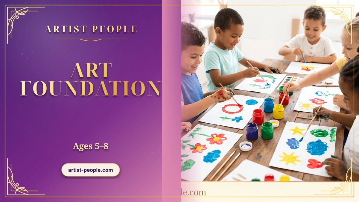 Art Foundation class - Ages 5-8