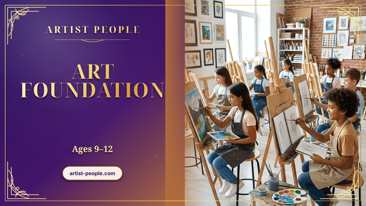 The Art Foundation class - Ages 9-12