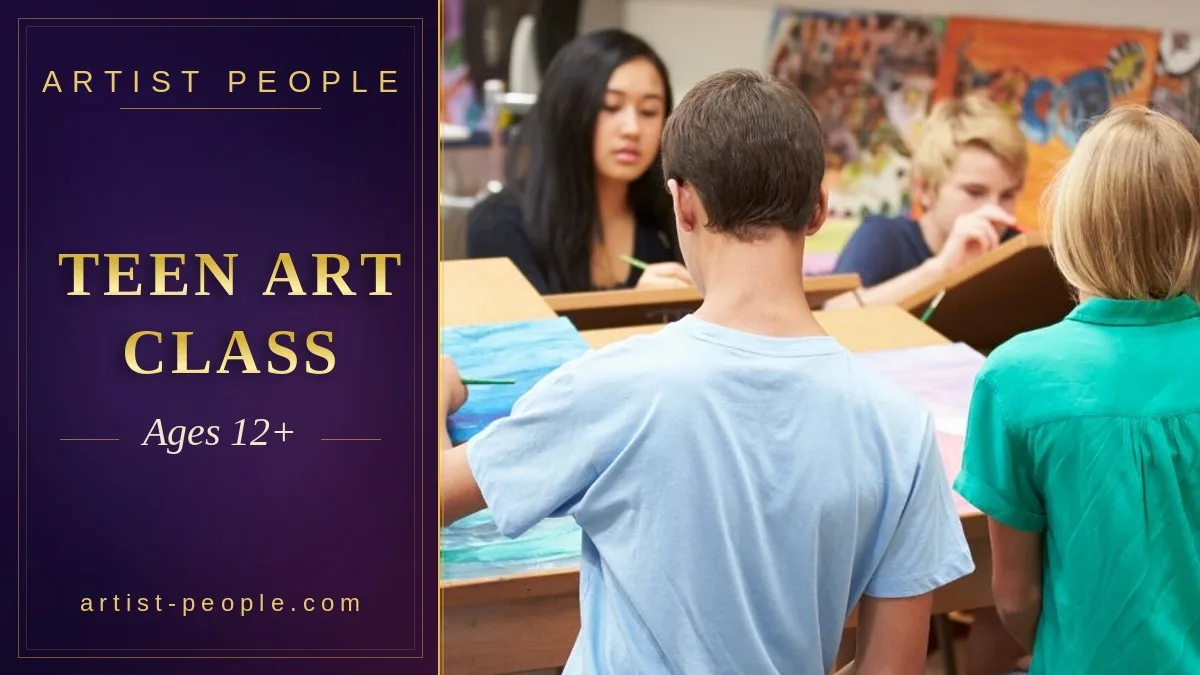 Teen Art class - Ages 12 plus